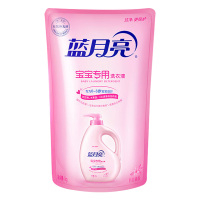 蓝月亮洗衣液婴童专用温和亲肤深层洁净袋装百合香型1kg(包装随机)