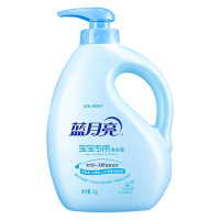 蓝月亮洗衣液婴童专用深层洁净瓶装洋甘菊香型1kg(包装随机)