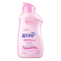 蓝月亮洗衣液婴童专用温和亲肤深层洁净瓶装百合香型80g(包装随机)