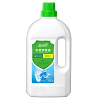 蓝月亮衣物消毒液去除异味瓶装松果木香型1kg(包装随机)