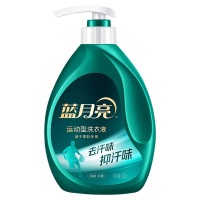 蓝月亮洗衣液长效抑菌运动型泵头装青茶香型500g(包装随机)