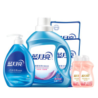 蓝月亮洗衣液套装深层清洁清新舒缓强效去污持久留香3.71kg