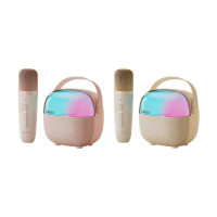 漫步者蓝牙音箱小巧精致不占地氛围灯晓稳定传输Q3C单麦(颜色随机)