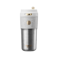 康巴赫保温杯500ml密封防漏户外便携极昼白KH-B52T01