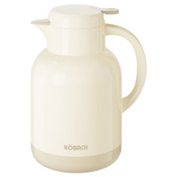 康巴赫保温壶1.3L密封隔热防尘防溅淡奶黄KH-H130G01