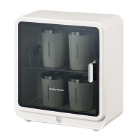 摩飞消毒柜热风柔烘冷风降温净味抑菌精致小巧白色MR1033