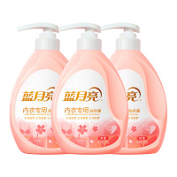 蓝月亮洗衣液套装500g*3瓶内衣专用樱花香80001730(包装随机)