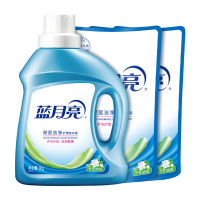 蓝月亮洗衣液套装2kg深层清洁温和舒缓茉莉香80002402