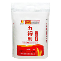 五得利小麦粉粉质细腻色泽洁白清甜麦香LXCJ2.5kg001