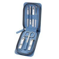 777指甲刀七件套持久锋利耐磨耐用天空蓝GNT-PM072