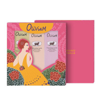 OLIVIAM澳莉维亚花仙子护手霜三件套清香滋润70ml*3