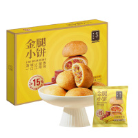 金字金腿小饼火腿佛手味原切火腿粒粒醇香肉香味浓酥香入心360g