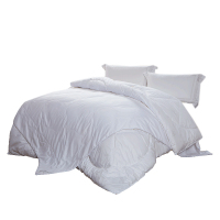 富安娜二合一被密斯子母被蚕丝澳毛两被三用203*229cm