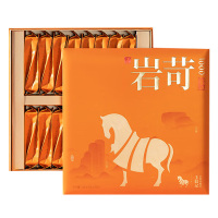 八马茶业茶叶礼盒256g王信记岩苛独立包装1000大红袍AB123