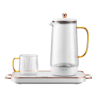 生活元素养生壶家用多功能煮茶器办公室小型玻璃恒温精煮D65