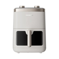 九阳空气炸锅6L双旋钮调时控温电镀手柄握感舒适KL60-V570