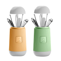 七素指甲刀套装六件套炫彩小魔伞系列Q1A377412(颜色随机)