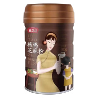 燕之坊芝麻粉口感顺滑香味浓郁精细研磨粉质细腻罐装定量款500g