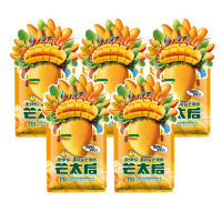 来伊份芒果肉鲜摘厚切软韧香甜果味浓郁1号金芒58g*5包