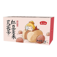 燕之坊芡实茶红豆薏米香味浓郁茶色透亮密封防潮即泡即饮盒装75g