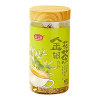 燕之坊金银花茶香味浓郁茶色透亮密封防潮即泡即饮罐装40g