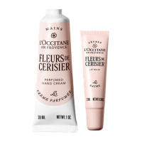 欧舒丹护肤礼盒长效保湿轻柔洁净细腻甜蜜樱花款2件套(包装随机)