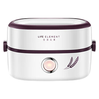 生活元素电热饭盒智能预约耐用密封保鲜小巧高颜方便快捷安全F6