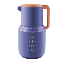 生活元素电热壶双层防烫智能触碰快捷安全保温功能紫色I150