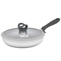 德铂煎锅26cm复合锅底导热迅速防烫手柄悬挂设计DEP-978