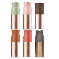 MOMOCONCEPT保温杯316不锈钢不易掉色露贝思金色版400ml(颜色随机)