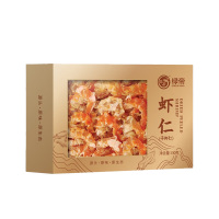 绿帝虾仁肉质紧实色泽鲜亮味道鲜美天然晾晒个体均匀130g*1盒