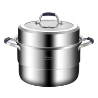 贝伦斯蒸锅28cm一锅多用上蒸下煮受热均匀BLS-GESB28