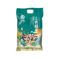 绿帝三色糙米饱满标致自然清香软糯清香颗颗饱满香味醇厚2.5kg