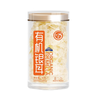 绿帝银耳有机胶质丰富色泽色泽淡黄清润甘美朵大体轻一煮即糯50g