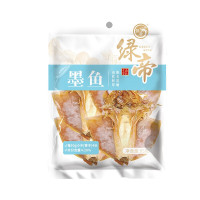 绿帝墨鱼肉质紧实肥厚体型完整劲道有韧性淡晒入味85g