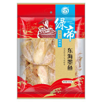 绿帝墨鱼干金黄色体形完整阳光淡晒海鲜美味肉质肥厚454g