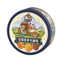 如水曲奇饼干休闲零食色泽金黄开盖即食美味丝滑入口即化540g