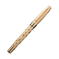 英雄钢笔12K金笔精工铱尖稳流出墨弹性持久书写有质感2057