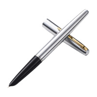 英雄钢笔全钢金夹14K金笔轻松掌握出墨流畅可控100