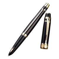 英雄钢笔14K金笔握持稳固久置不干储墨量大墨辉煌金100