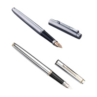 英雄钢笔14K全钢金笔毛细导墨系统供墨均匀稳定200A(颜色随机)