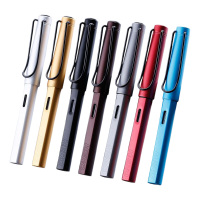 英雄钢笔持久耐用书写流畅笔身轻巧便携极光金属铁盒款359