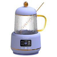 生活元素电热壶简约长效运作智能触碰快捷安全香芋紫I156