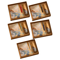 英雄中性笔触纸顺滑字迹饱满南塘丝绸之路系列E506(颜色随机)