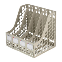 晨光文件框分类收纳省心省力四联款灰色ADM94740A