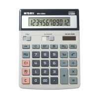 晨光桌面计算器轻薄机身易携带日常使用长效续航ADG98197