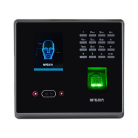 晨光考勤机简约小巧不占地面部指纹混合识别款AEQ96709