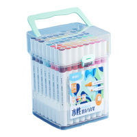 晨光马克笔64色双头精绘粗细皆可细杆水性双头款APMT4205