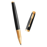 派克圆珠笔办公轻奢书写流畅不锈钢笔尖签字笔IM黑森林宝珠笔