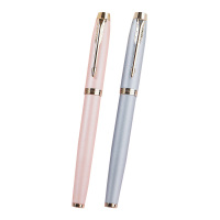 派克宝珠笔签字笔办公IM金夹宝珠笔绣球花艺礼盒(随机发货)